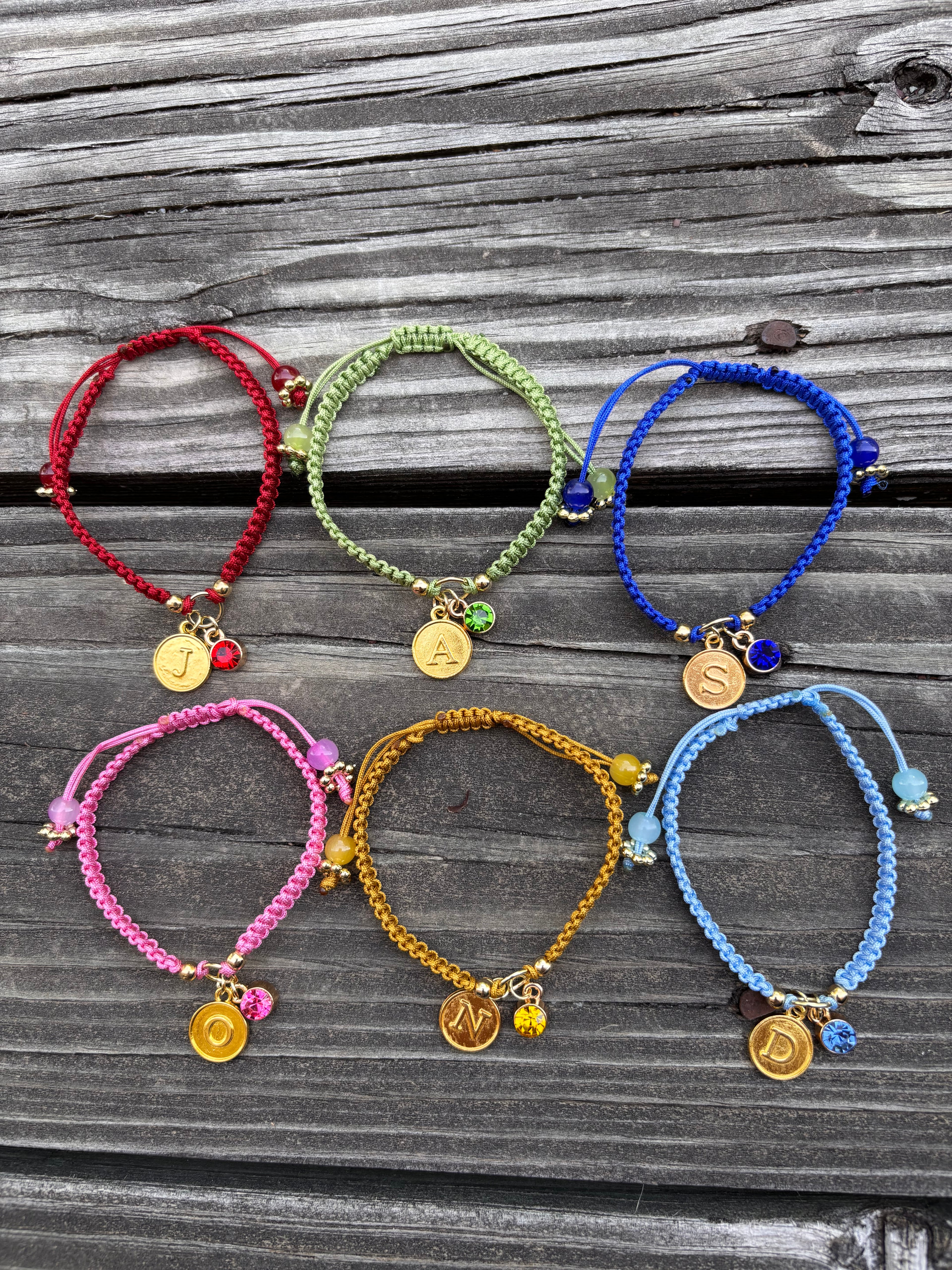 Personalized Bracelet Beaded Design