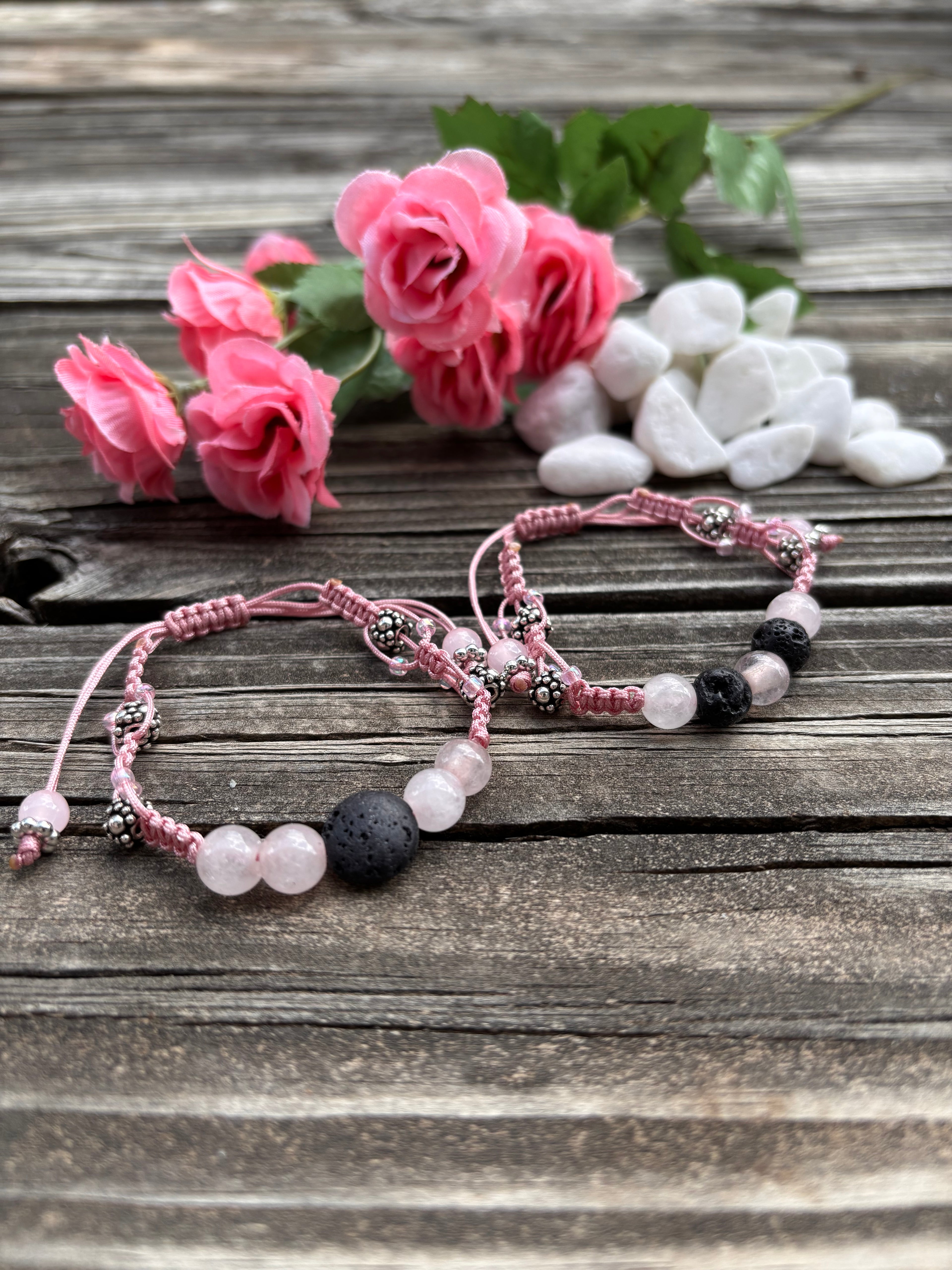 Rose Quartz Ware Your Calm Sensory Bracelet