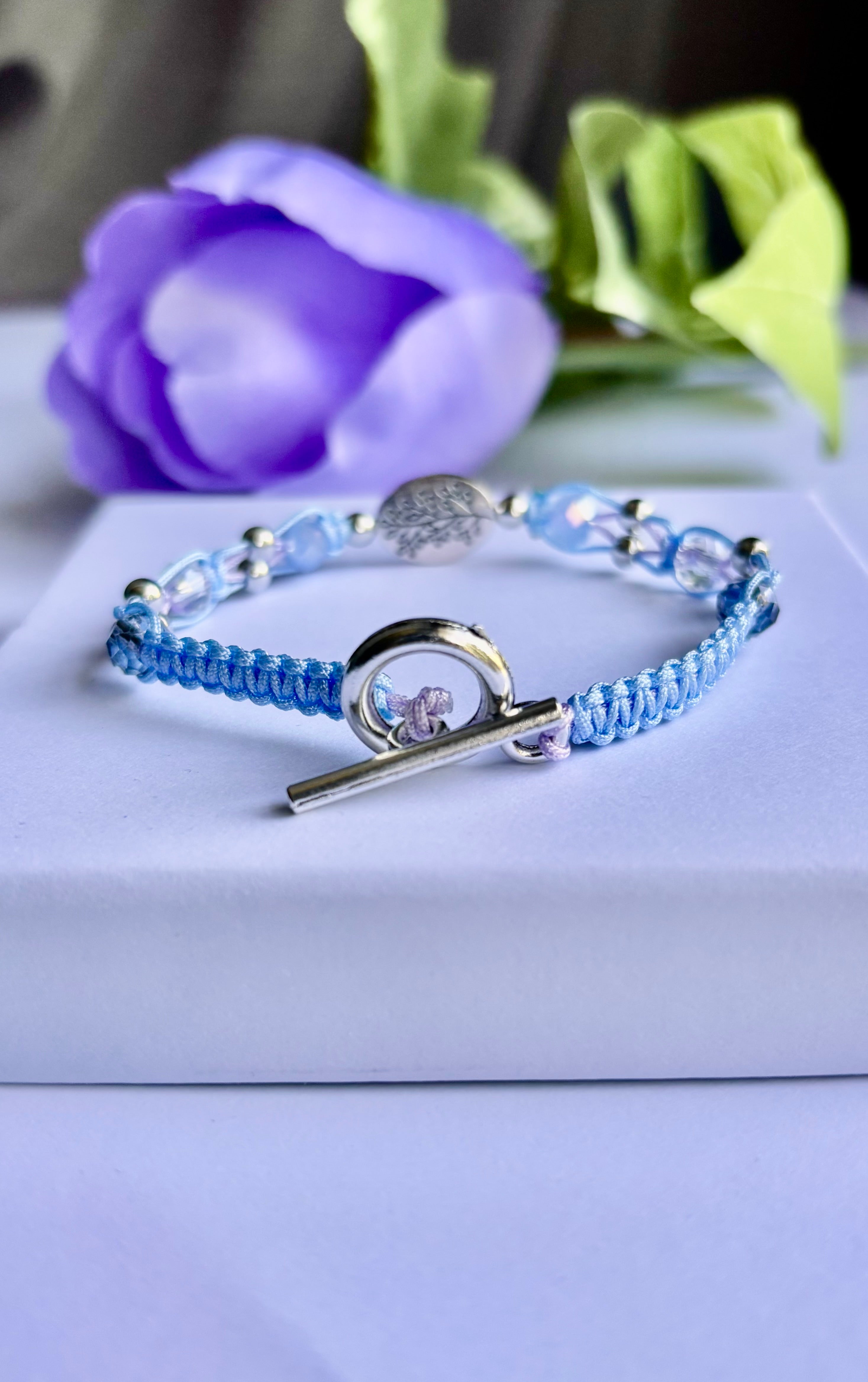 Leaf Charm Bracelet