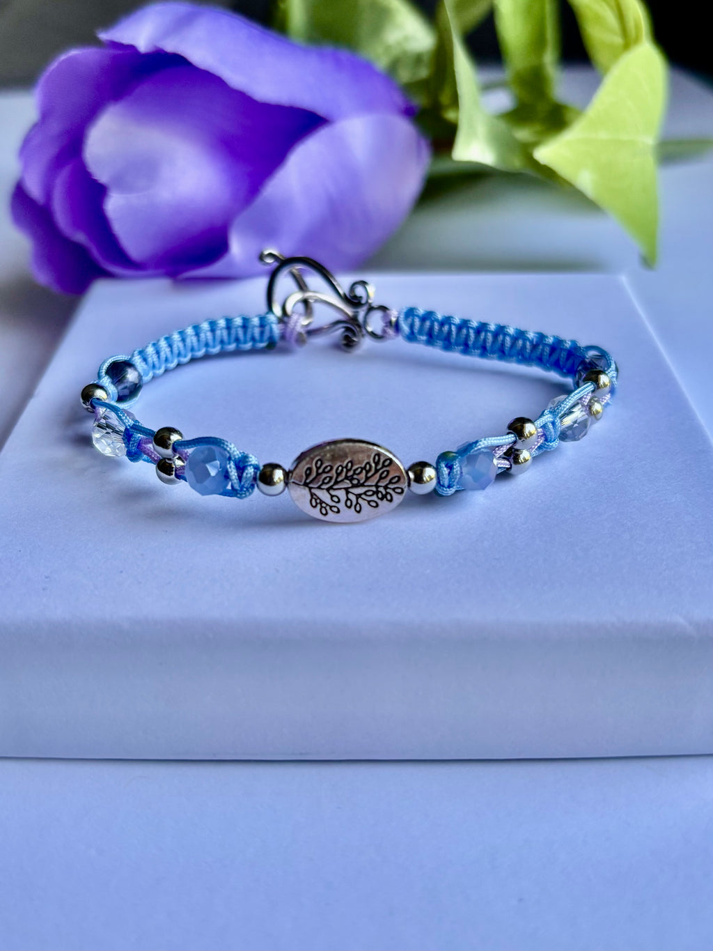 Leaf Charm Bracelet