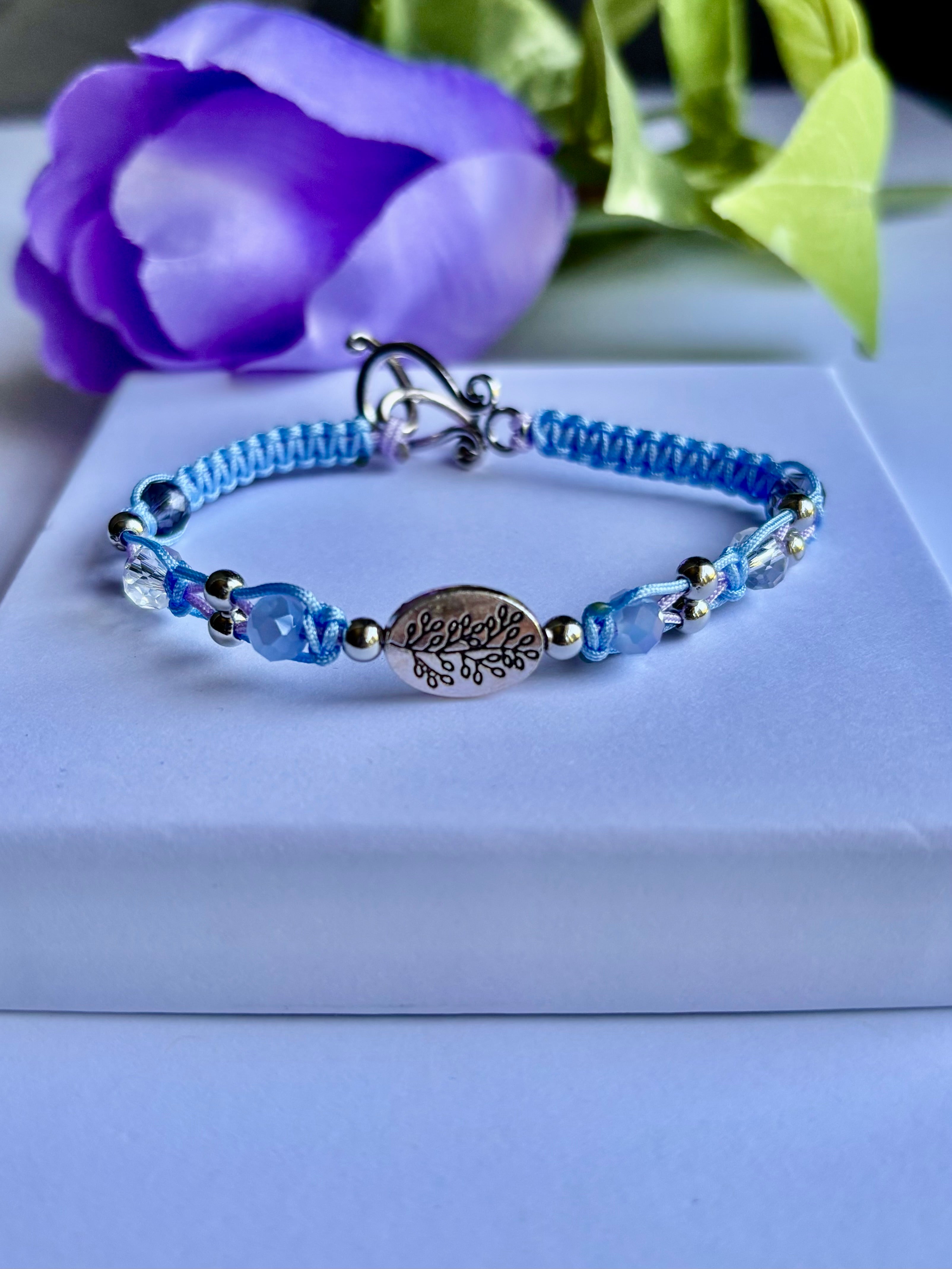 Leaf Charm Bracelet