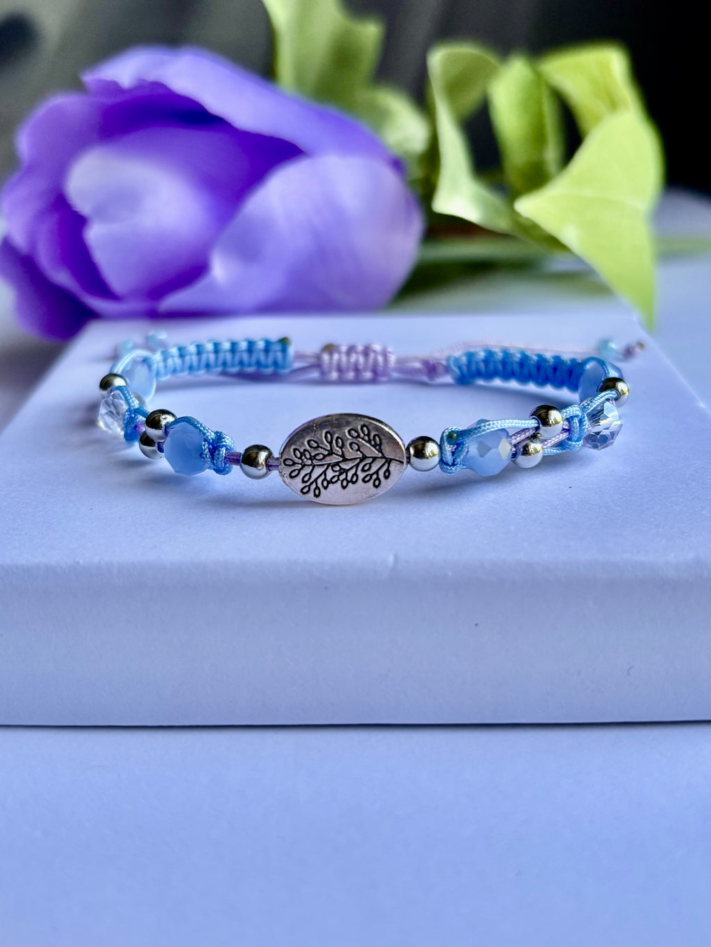 Leaf Charm Bracelet