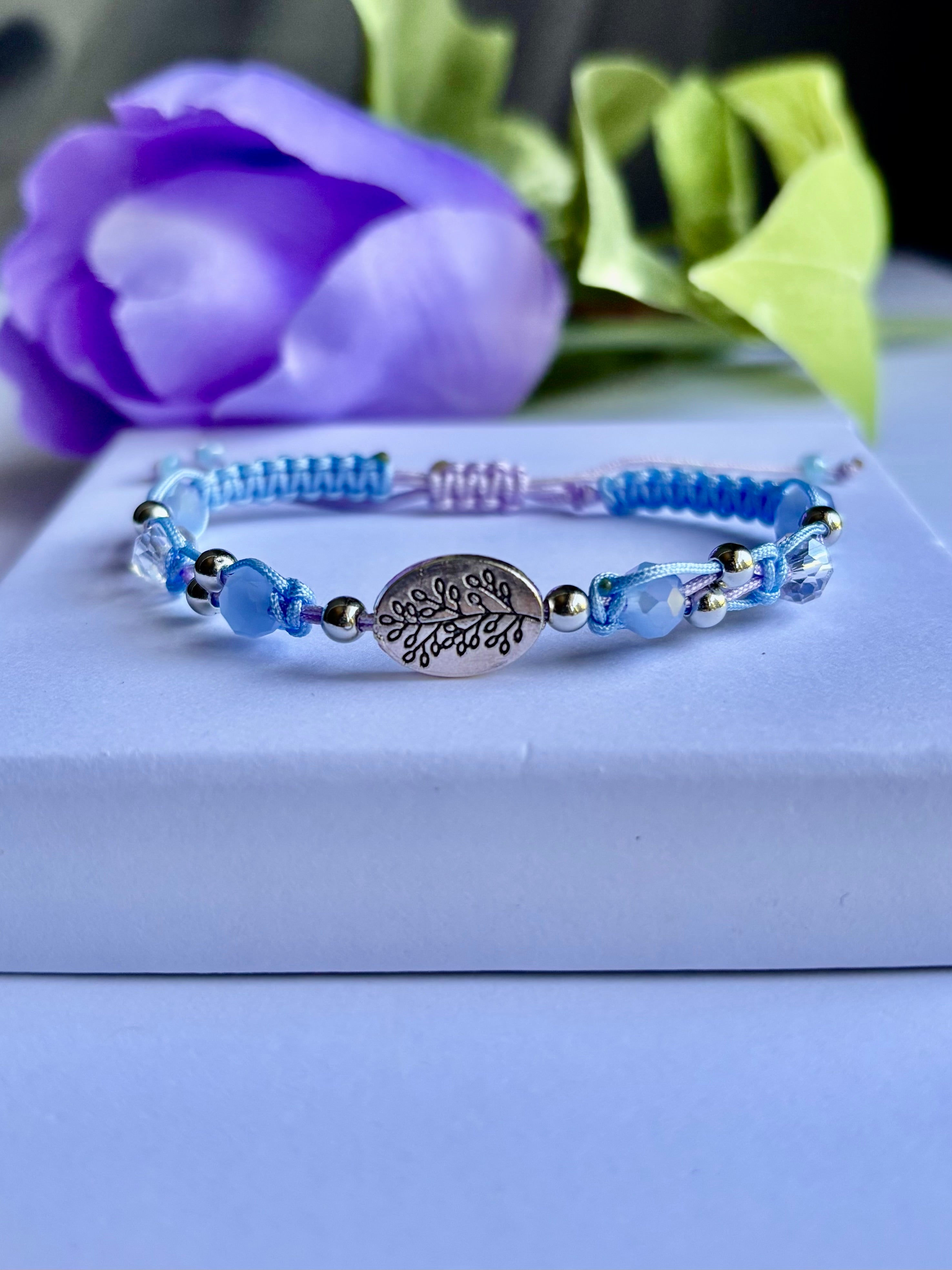 Leaf Charm Bracelet