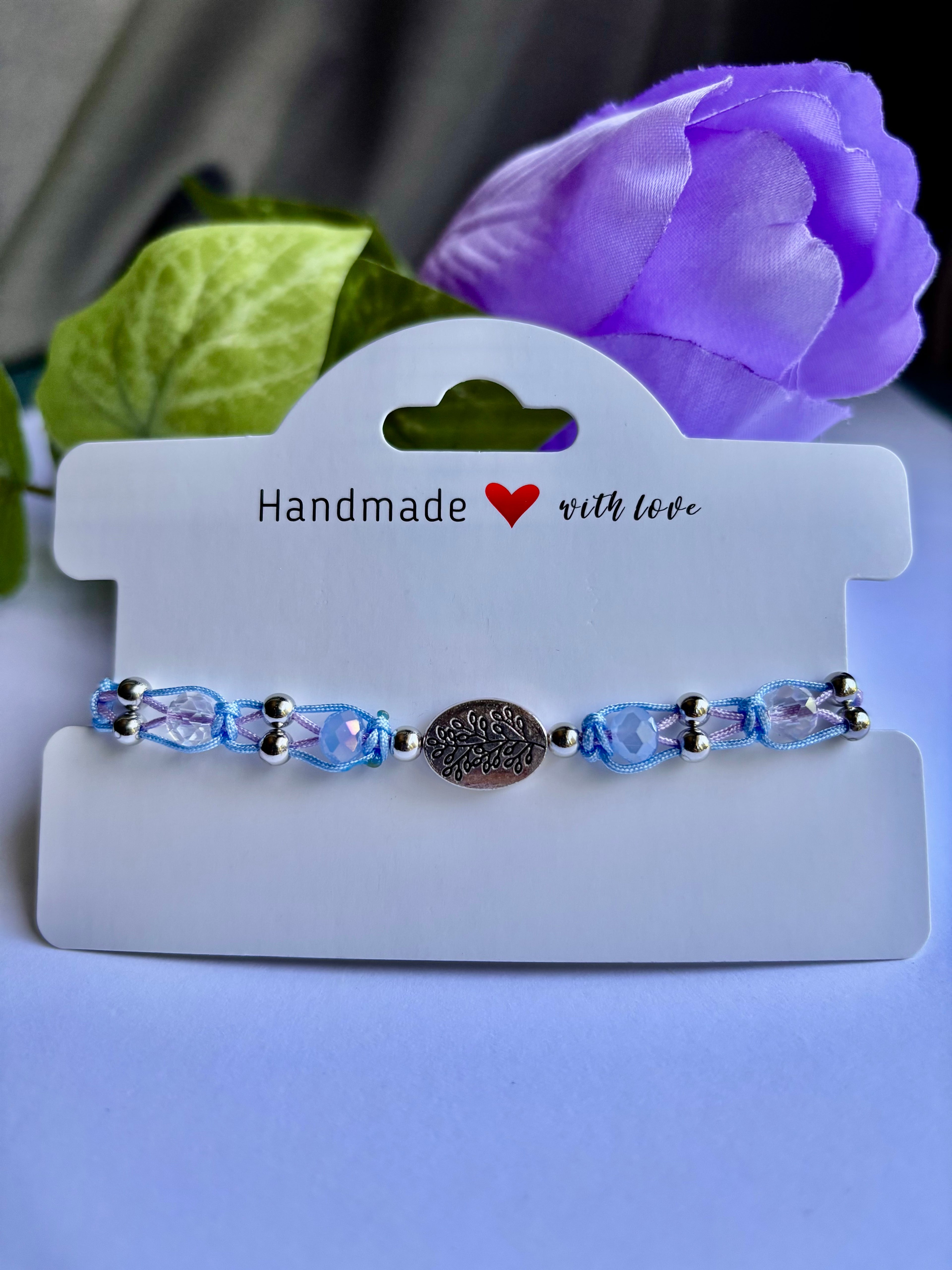 Leaf Charm Bracelet