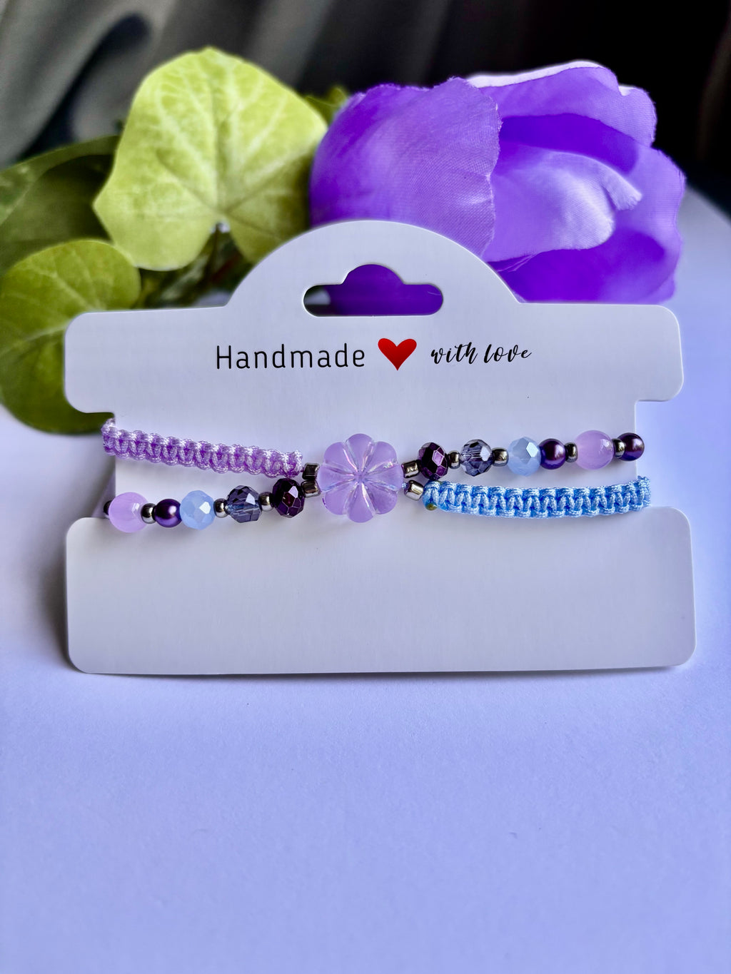 Flower Crisscross Bracelet