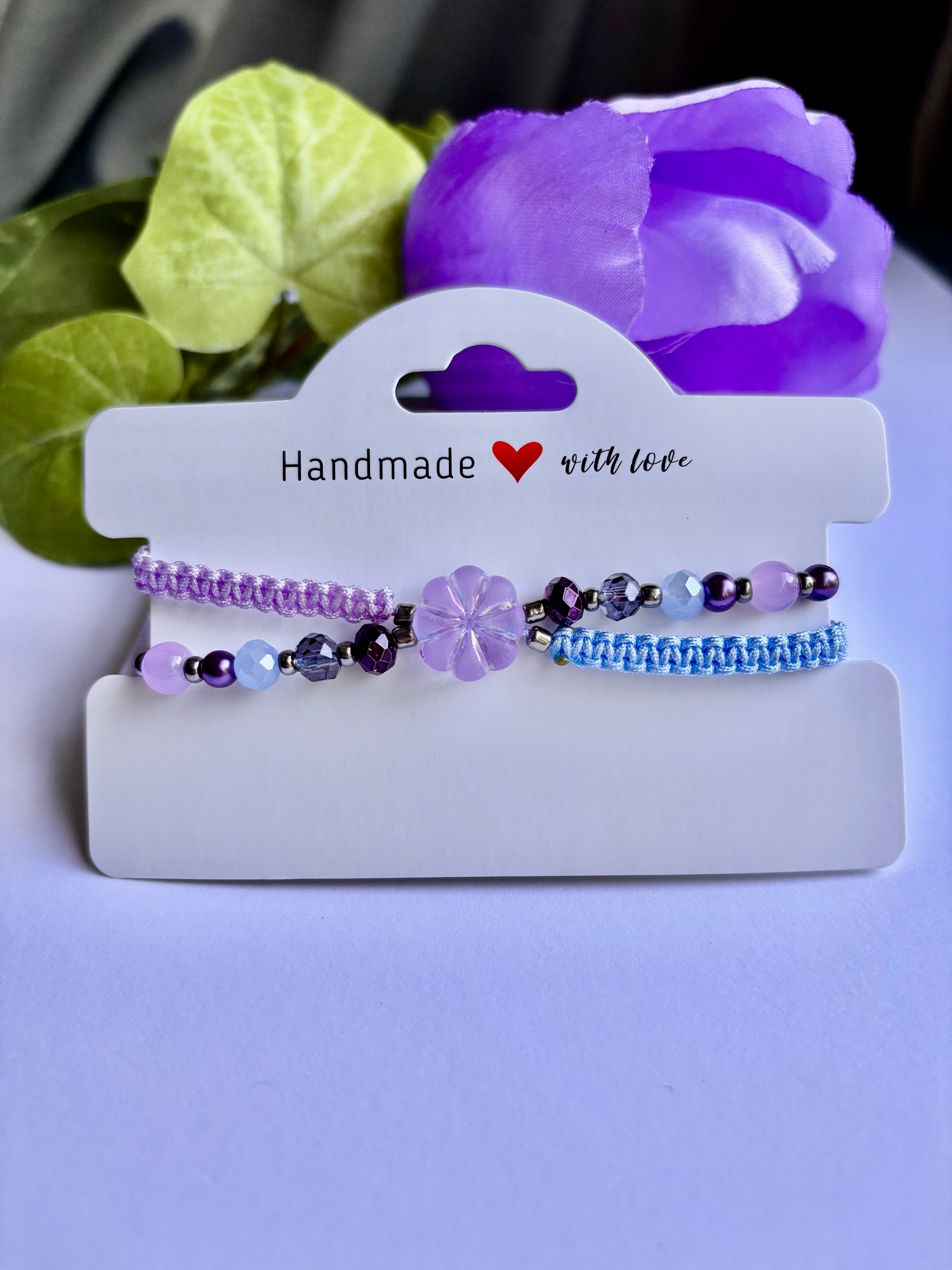 Flower Crisscross Bracelet