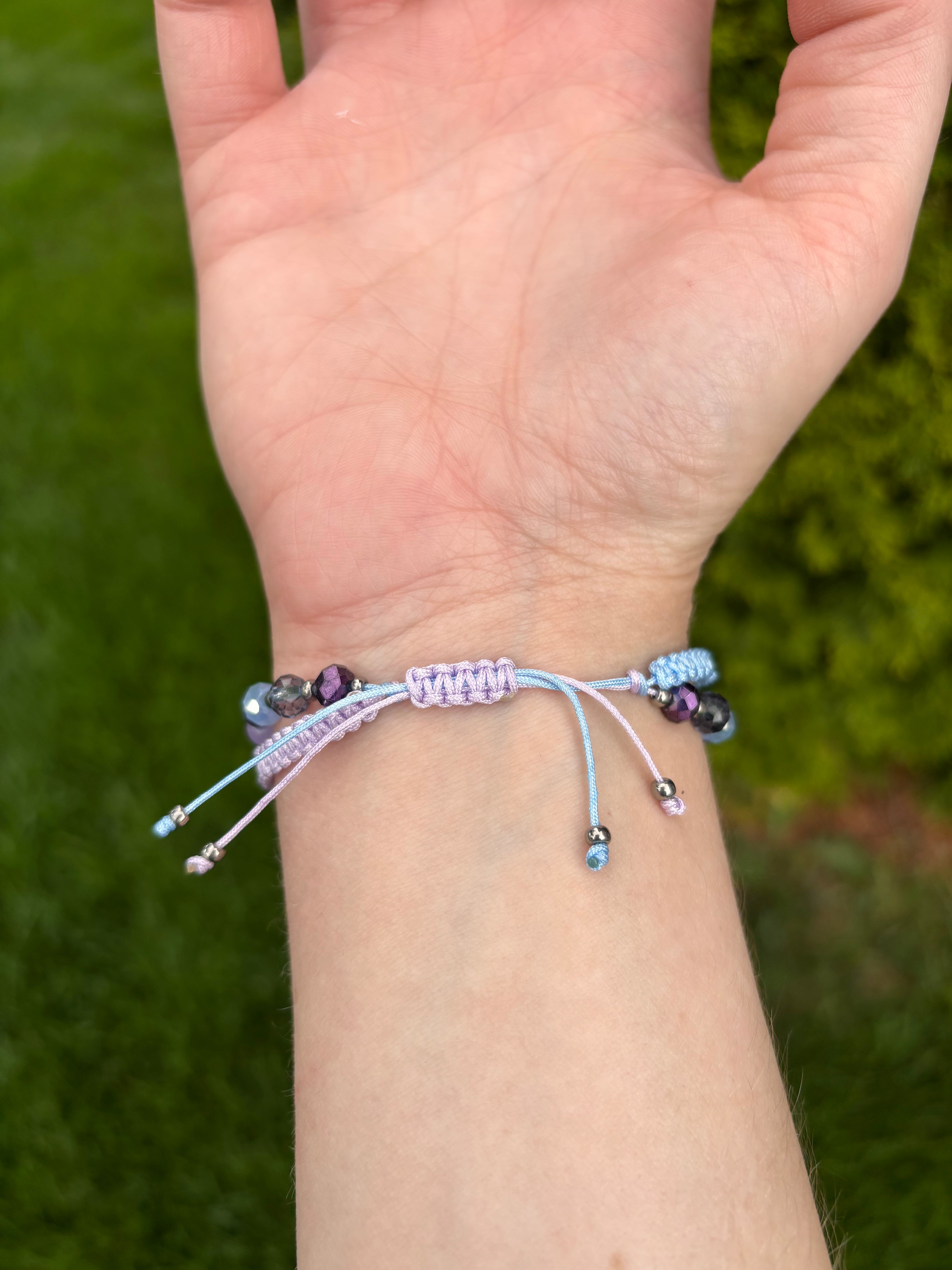 Flower Crisscross Bracelet