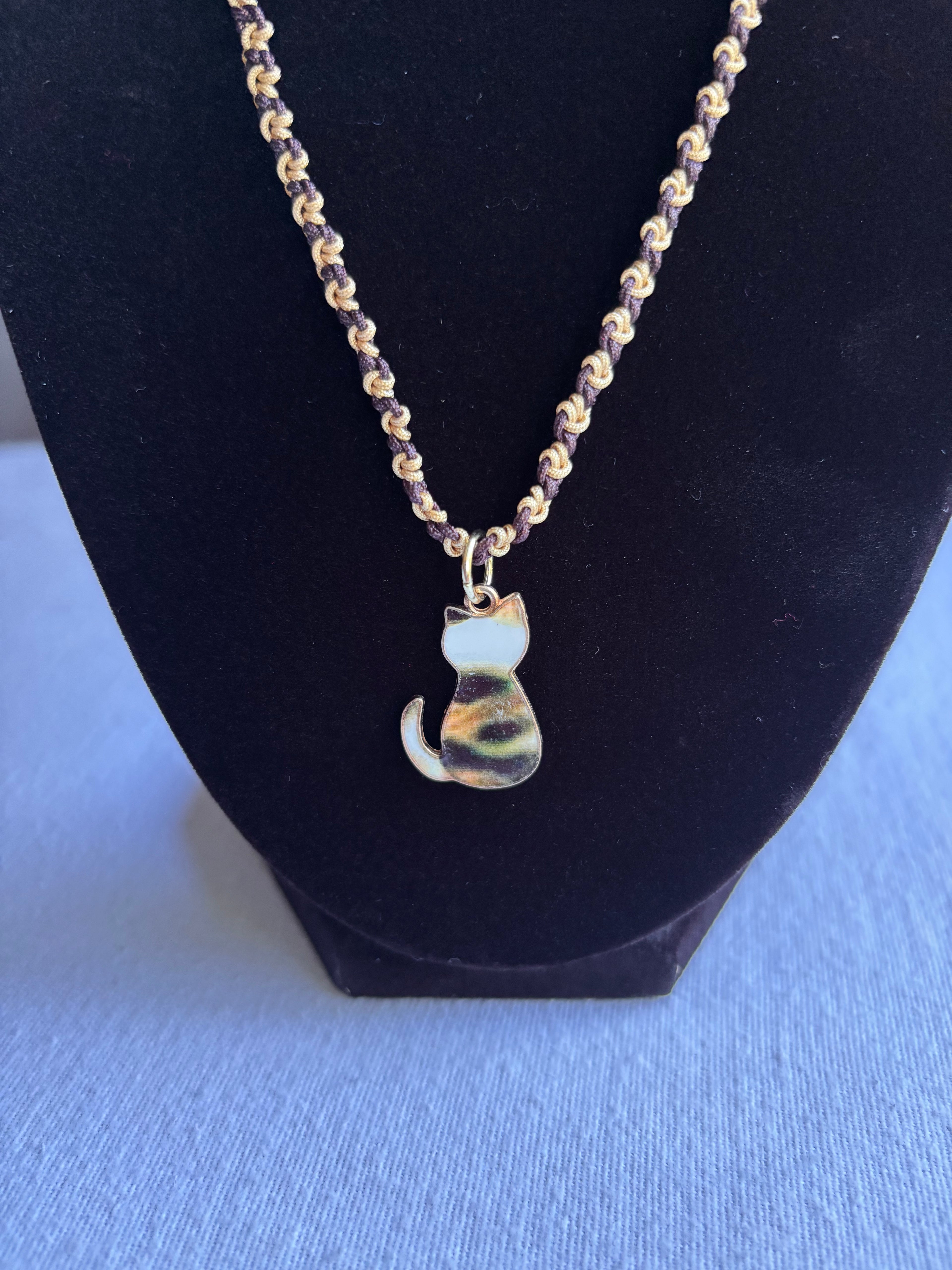 Tortoiseshell Kitty Charm Set