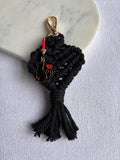 Kitty Heart Keychain