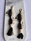 Black & White Cattuccino Keychain