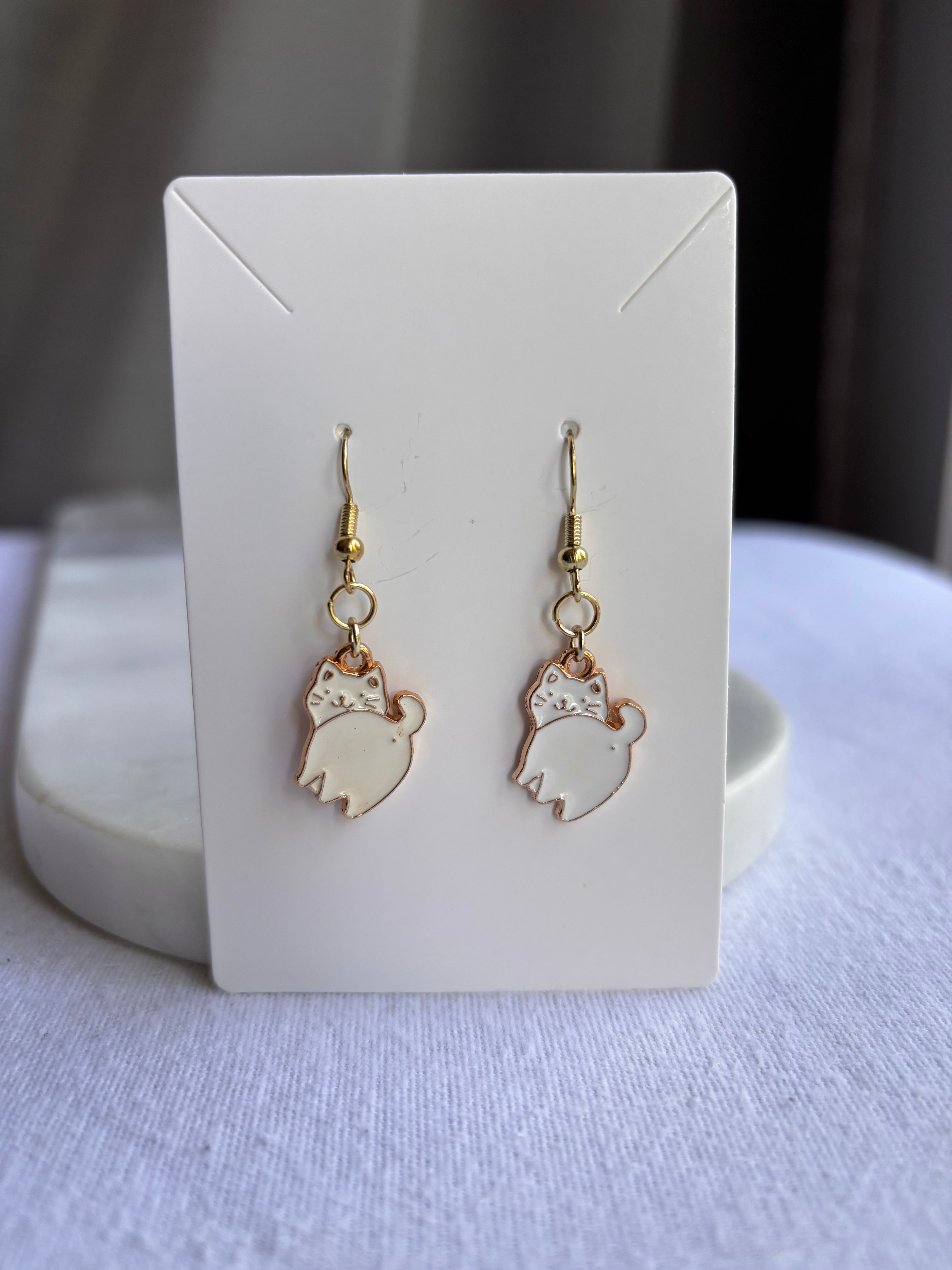 Kitty Butt Earrings