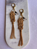 Gold Cattuccino Keychain
