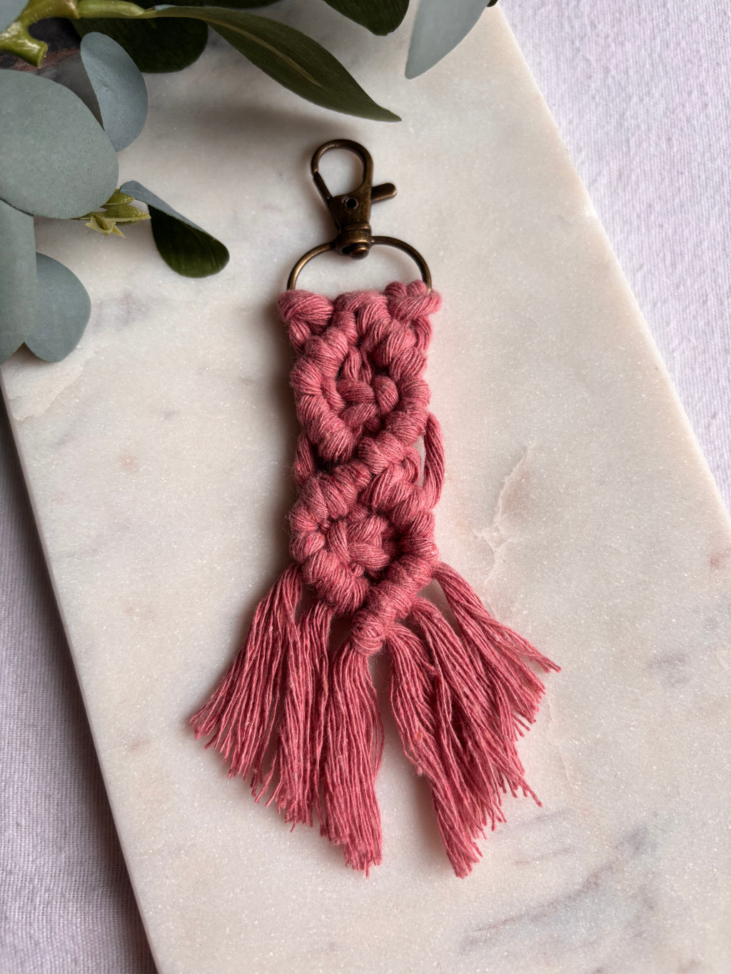 Diamond Shaped Keychain