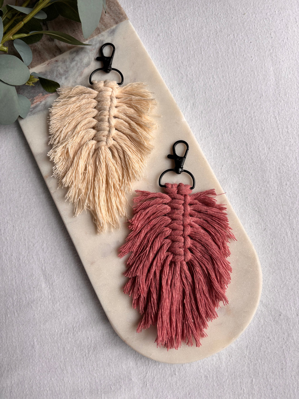 Feather Keychain