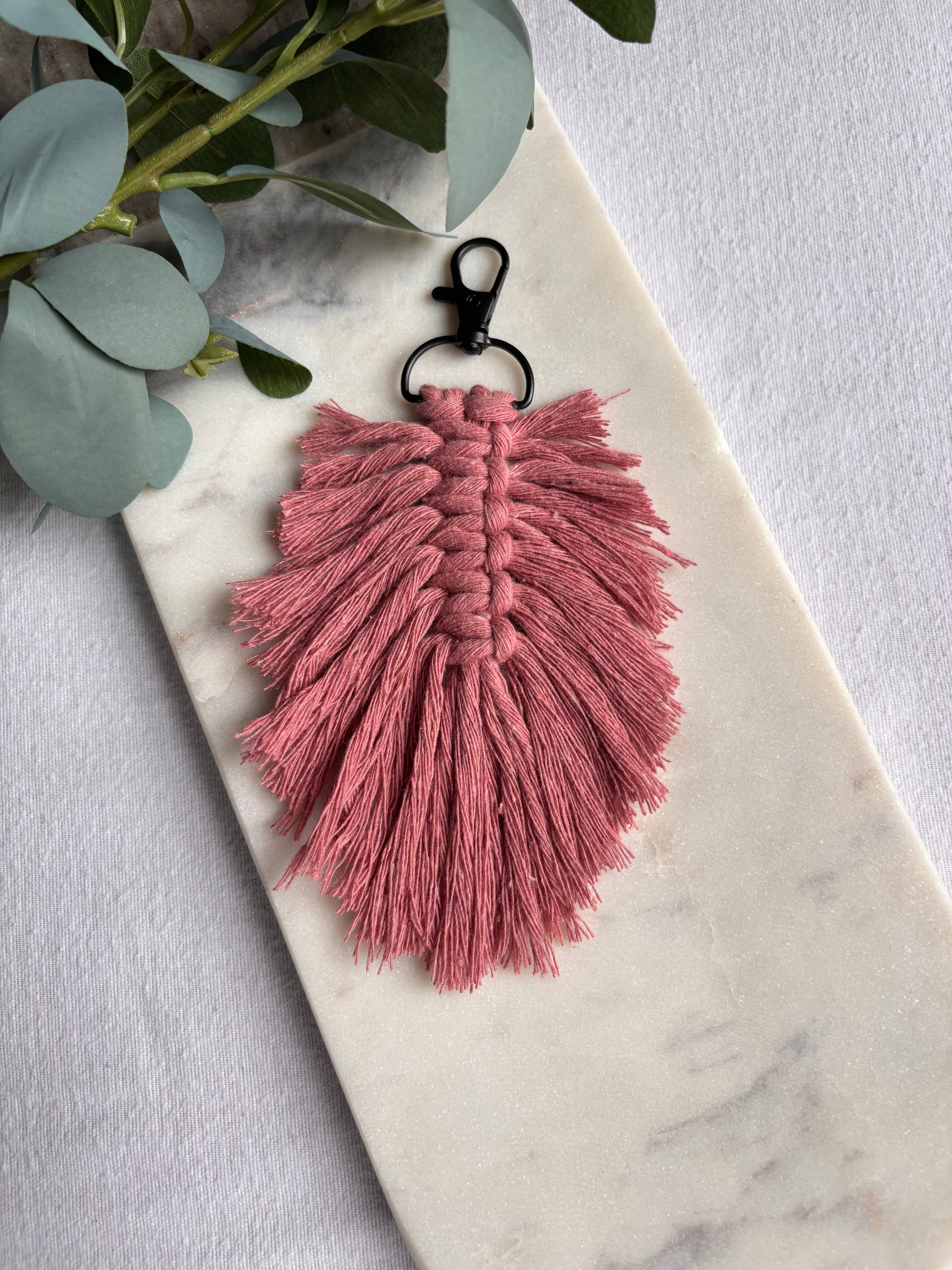 Feather Keychain