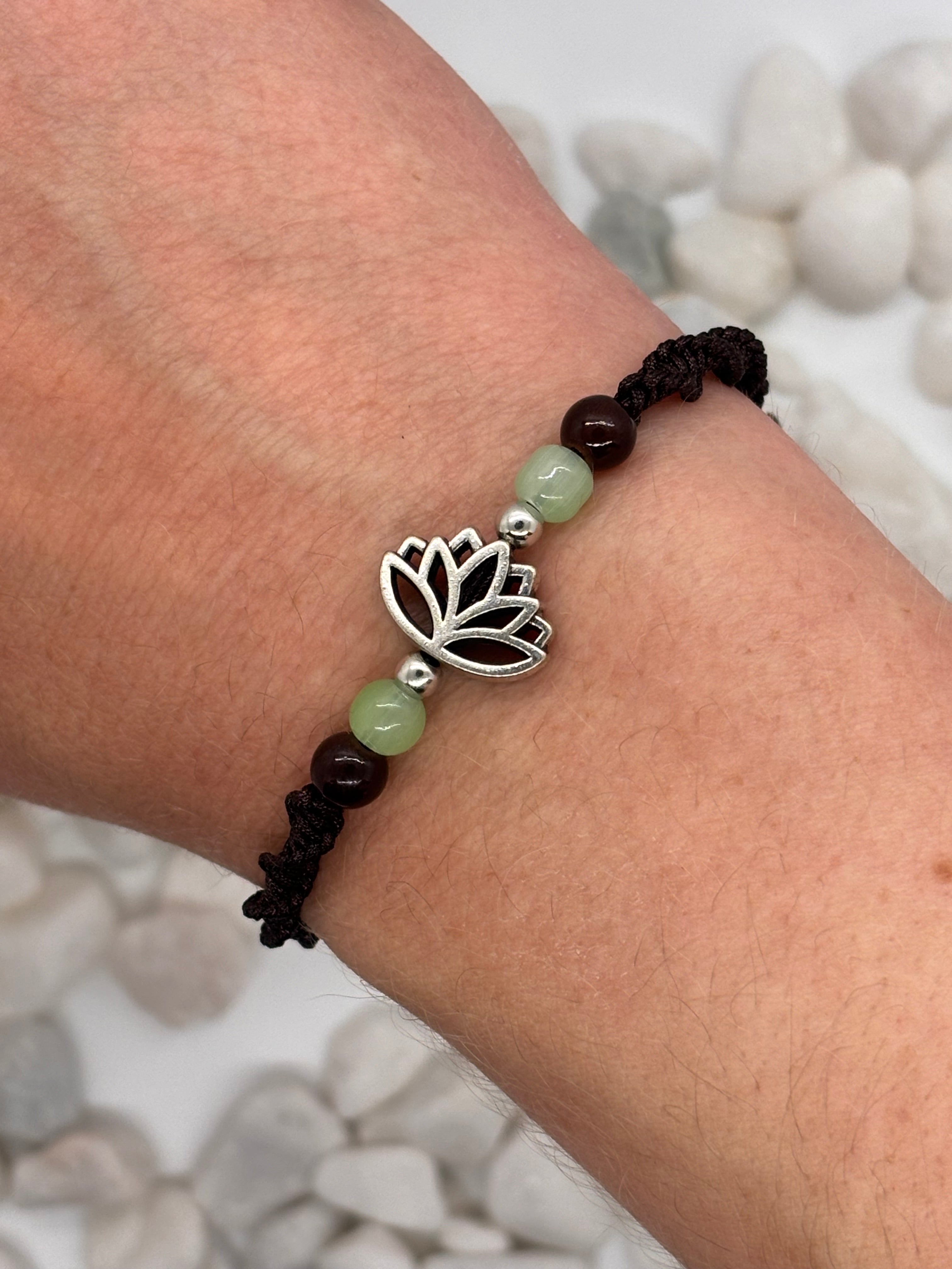 Spiral Lotus Bracelet
