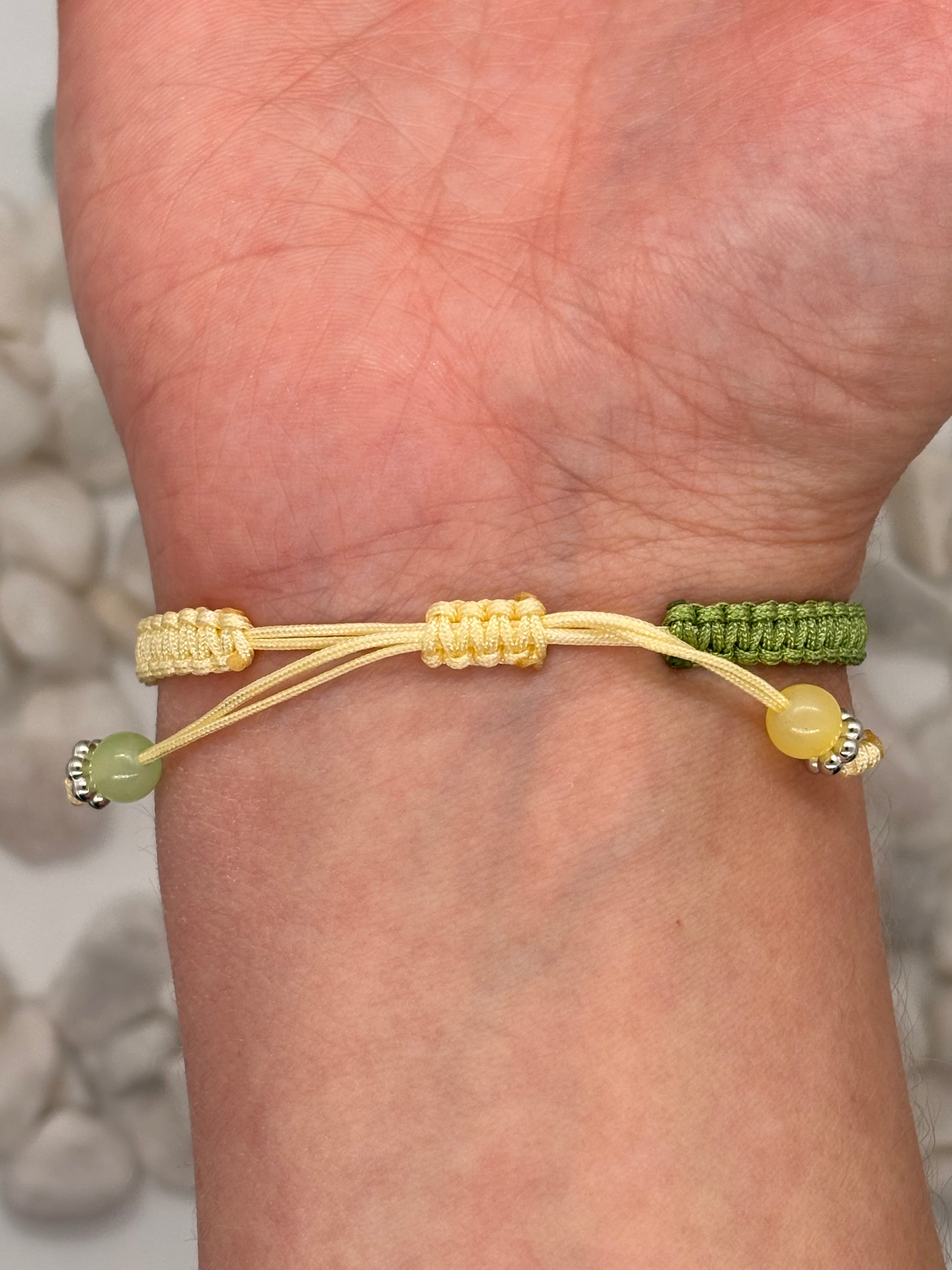 Dual Color Lotus Bracelet