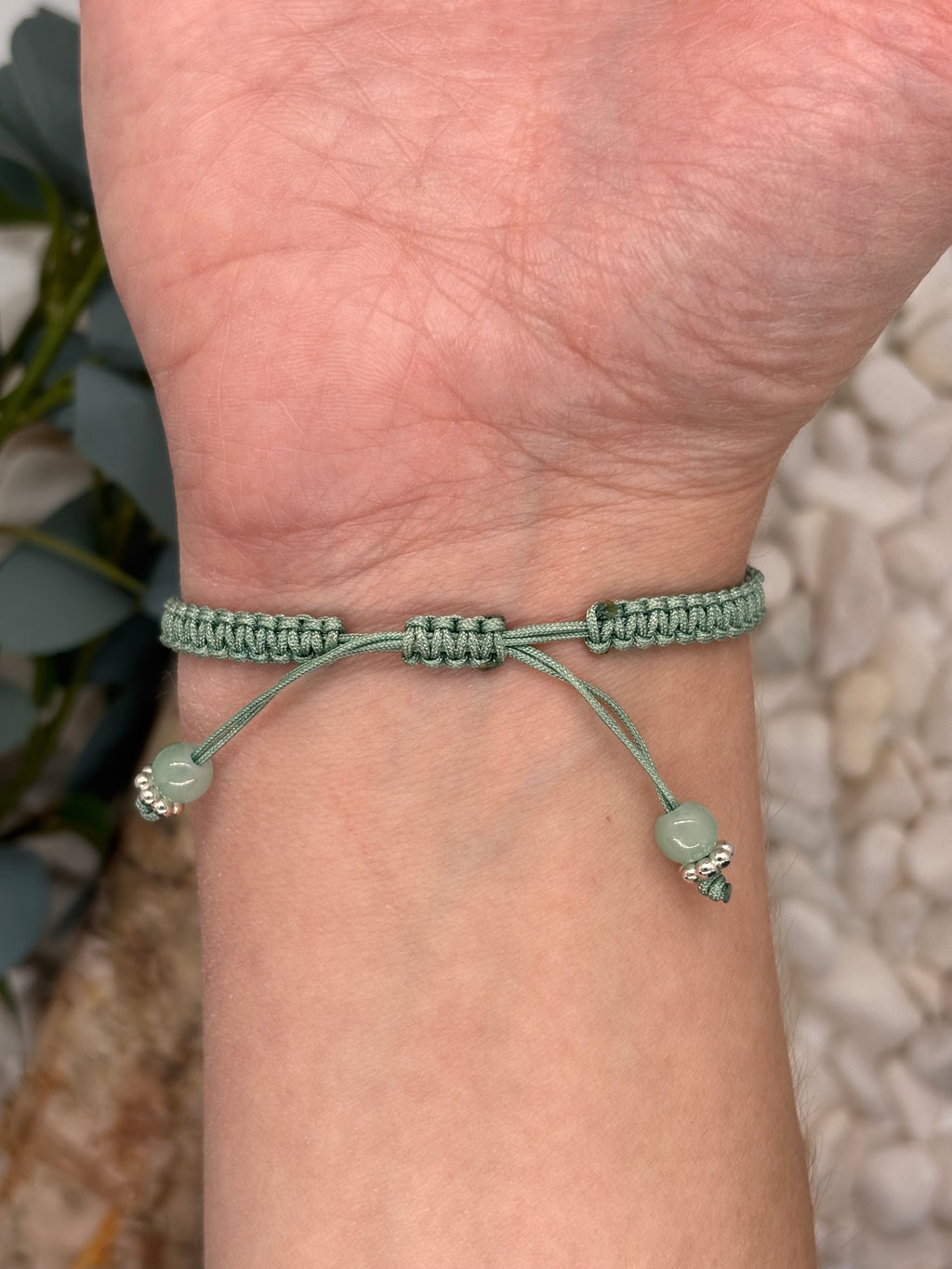 Diagonal Beaded Bracelet
