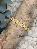 Diamond Pattern Beaded Bracelet
