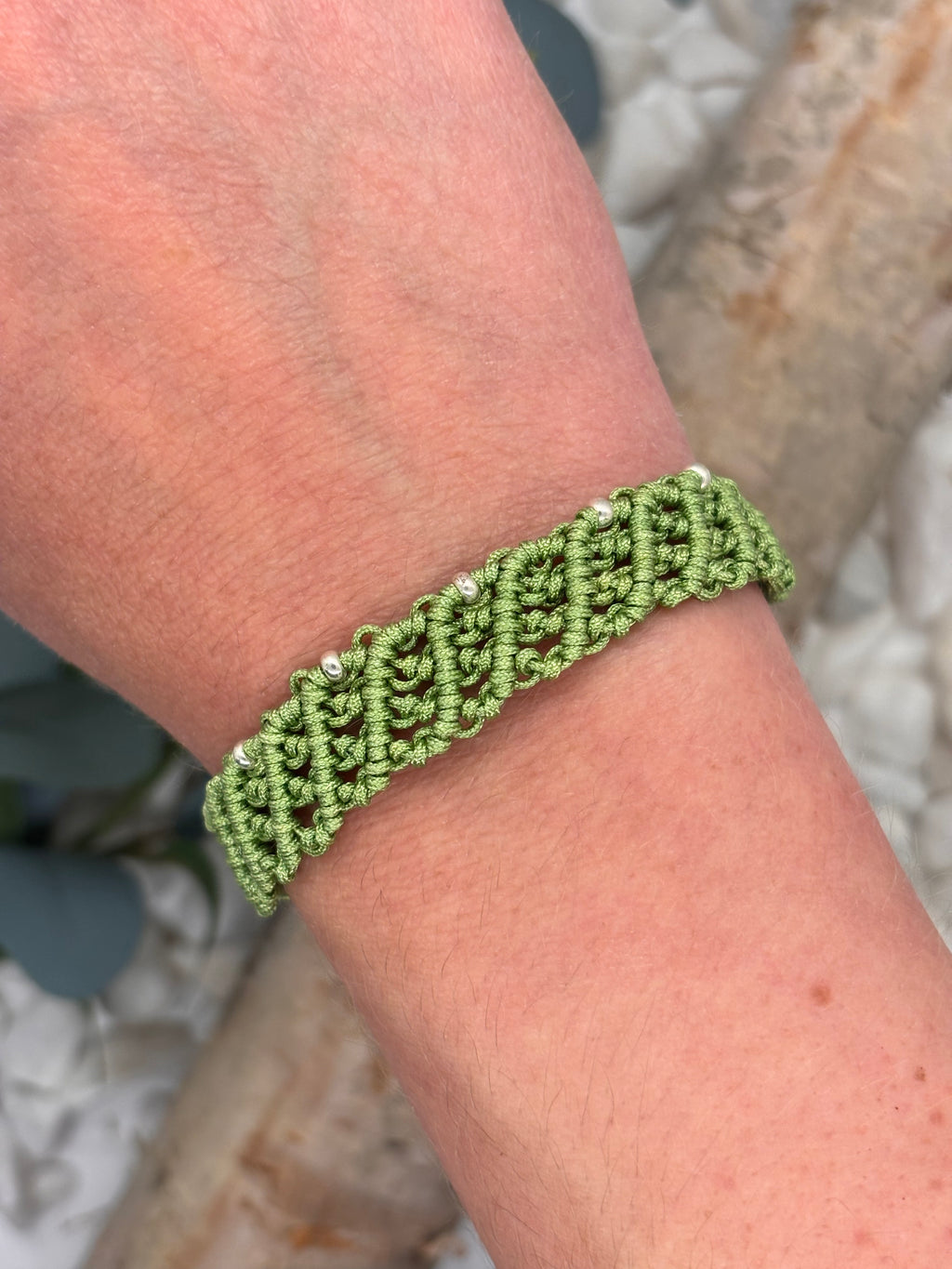 Wavy Pattern Bracelet