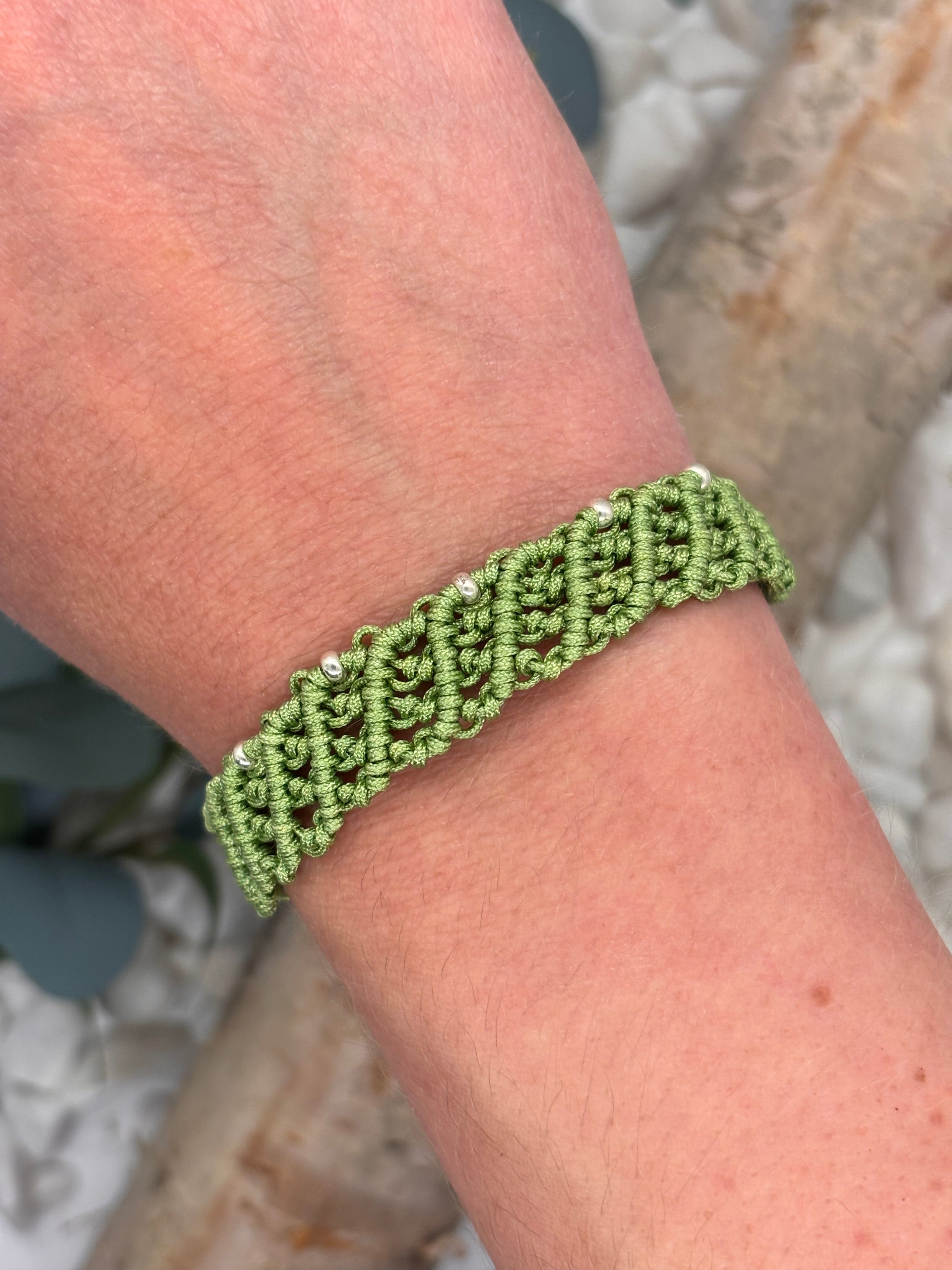 Wavy Pattern Bracelet