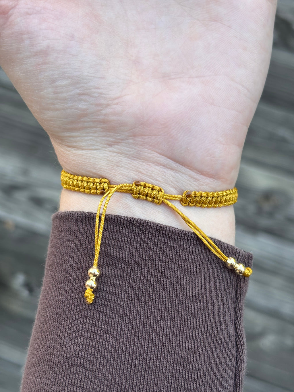Golden Maple Leaf Bracelet & Earring Set