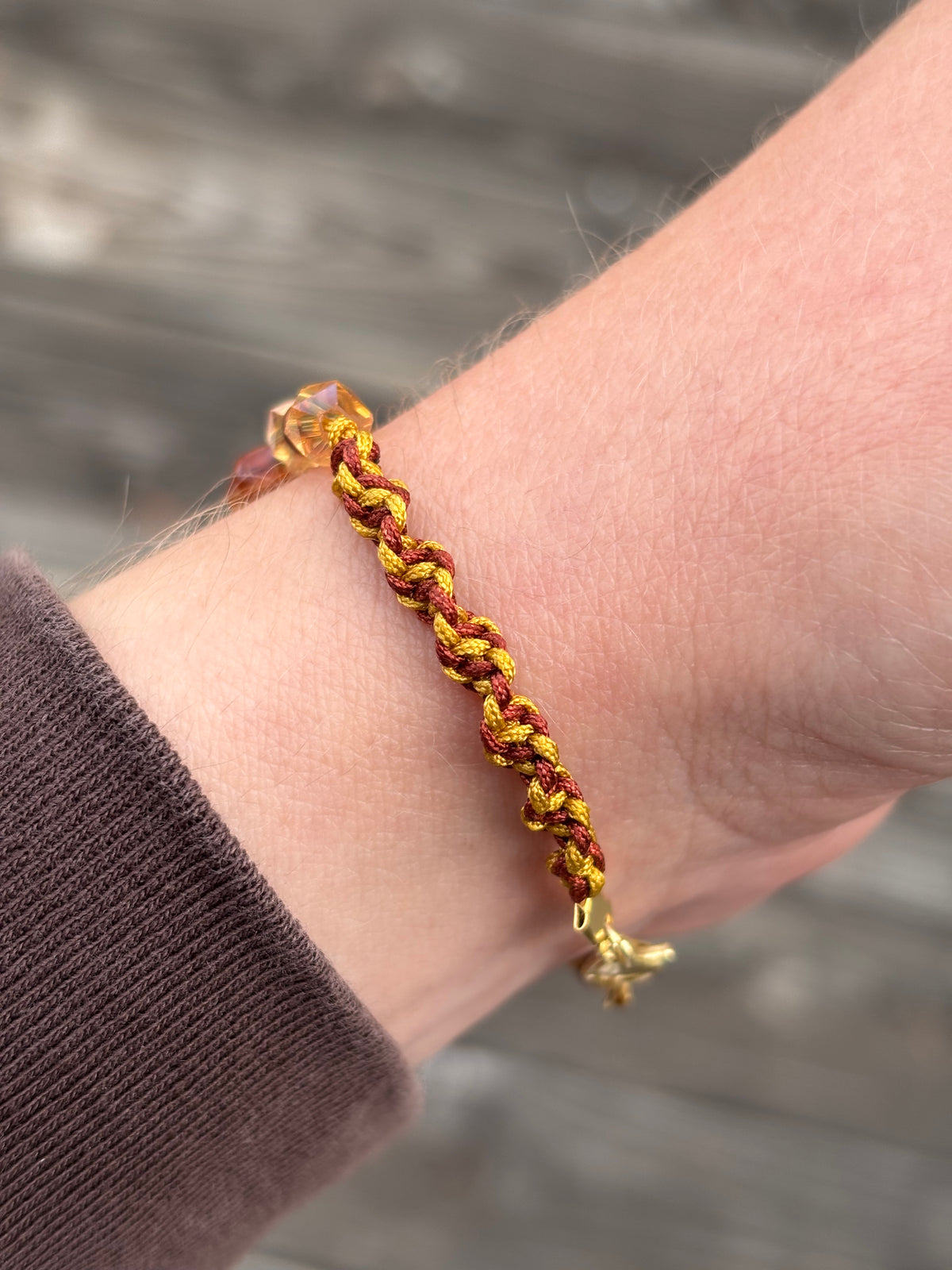Spiral Maple Leaf Bracelet